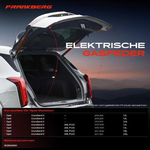 1x Gasfeder Elektrisch Heckklappe Hinten Rechts für Opel Grandland X A18 P1UO Bild 1x Gasfeder Elektrisch Heckklappe Hinten Rechts für Opel Grandland X A18 P1UO