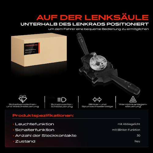 1x Kombischalter Lenkstockschalter für Fiat Seicento/600 187 0.9L 1.1L 1997-2010 Bild 1x Kombischalter Lenkstockschalter für Fiat Seicento/600 187 0.9L 1.1L 1997-2010