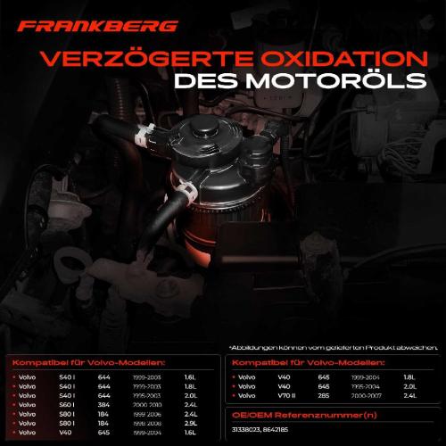 1x Ölabscheider Kurbelgehäuseentlüftung für Volvo S40 I 644 S80 I V70 II V40 Kombi Bild 1x Ölabscheider Kurbelgehäuseentlüftung für Volvo S40 I 644 S80 I V70 II V40 Kombi