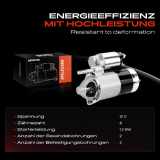 1x Anlasser Starter für Hyundai Coupe Equus/Centennial Santa Fé I Sonata IV Terracan Trajet Tucson XG