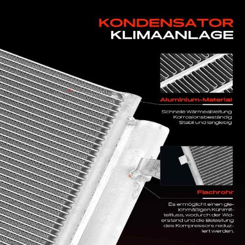 Frankberg 1x Kondensator Klimaanlage für Ford Focus IV 1.0L 1.5L Bj ab 2018 Bild Frankberg 1x Kondensator Klimaanlage für Ford Focus IV 1.0L 1.5L Bj ab 2018