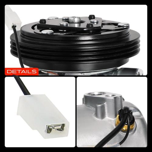 1x Klimakompressor für Smart Fortwo 450 0.6L-0.8L Roadster 452 0.7L 2003-2007 Bild 1x Klimakompressor für Smart Fortwo 450 0.6L-0.8L Roadster 452 0.7L 2003-2007