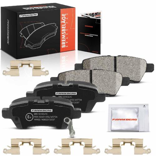 4x Bremsbeläge Hinterachse für Nissan Pathfinder III R51 2.5L 3.0L 4.0L 2005-2025 Bild 4x Bremsbeläge Hinterachse für Nissan Pathfinder III R51 2.5L 3.0L 4.0L 2005-2025