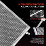 1x Kondensator Klimaanlage für Ford B-Max JK Fiesta CB1 CCN 1.6L