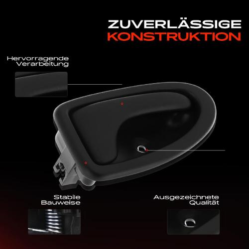 1x Türgriff Vorne Rechts innen für Opel Vivaro A Pritsche/Fahrgestell Combi Kasten Renault Clio II Bild 1x Türgriff Vorne Rechts innen für Opel Vivaro A Pritsche/Fahrgestell Combi Kasten Renault Clio II