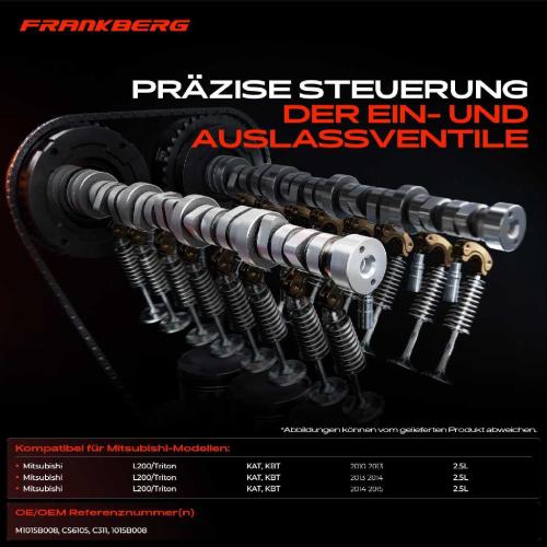 1x Nockenwelle für Mitsubishi L200/Triton KAT KBT 2010-2015 Bild 1x Nockenwelle für Mitsubishi L200/Triton KAT KBT 2010-2015