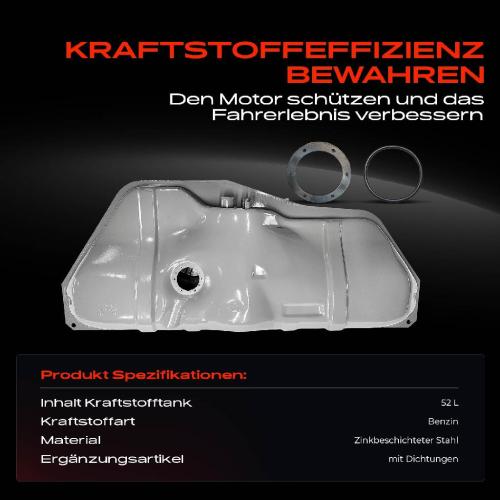 Frankberg 1x Kraftstofftank Kraftstoffbehälter für Opel Astra F Kadett E 1.3L-2.0L Bild Frankberg 1x Kraftstofftank Kraftstoffbehälter für Opel Astra F Kadett E 1.3L-2.0L