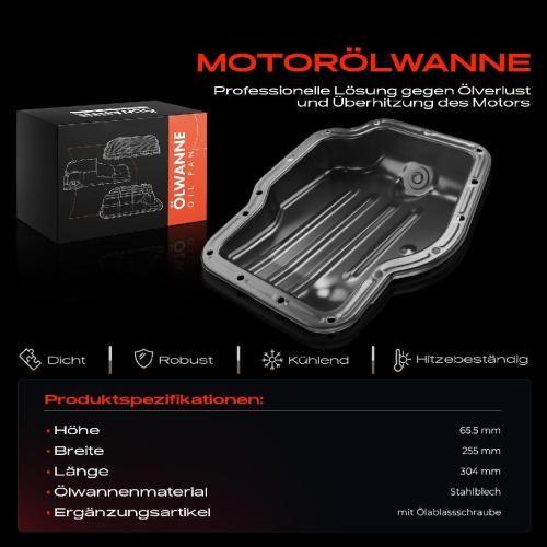 Frankberg 1x Ölwanne Motorölwanne für Opel Astra G Combo Corsa C Meriva 2000-2018 1.7L Bild Frankberg 1x Ölwanne Motorölwanne für Opel Astra G Combo Corsa C Meriva 2000-2018 1.7L