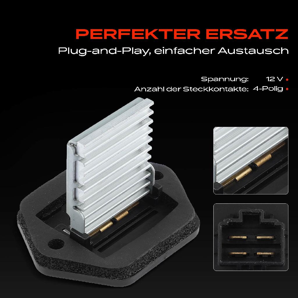 1x Widerstand Vorwiderstand Gebläsemotor für KIA Carens III UN Rio II JB MPV Stufenheck 2005-2013