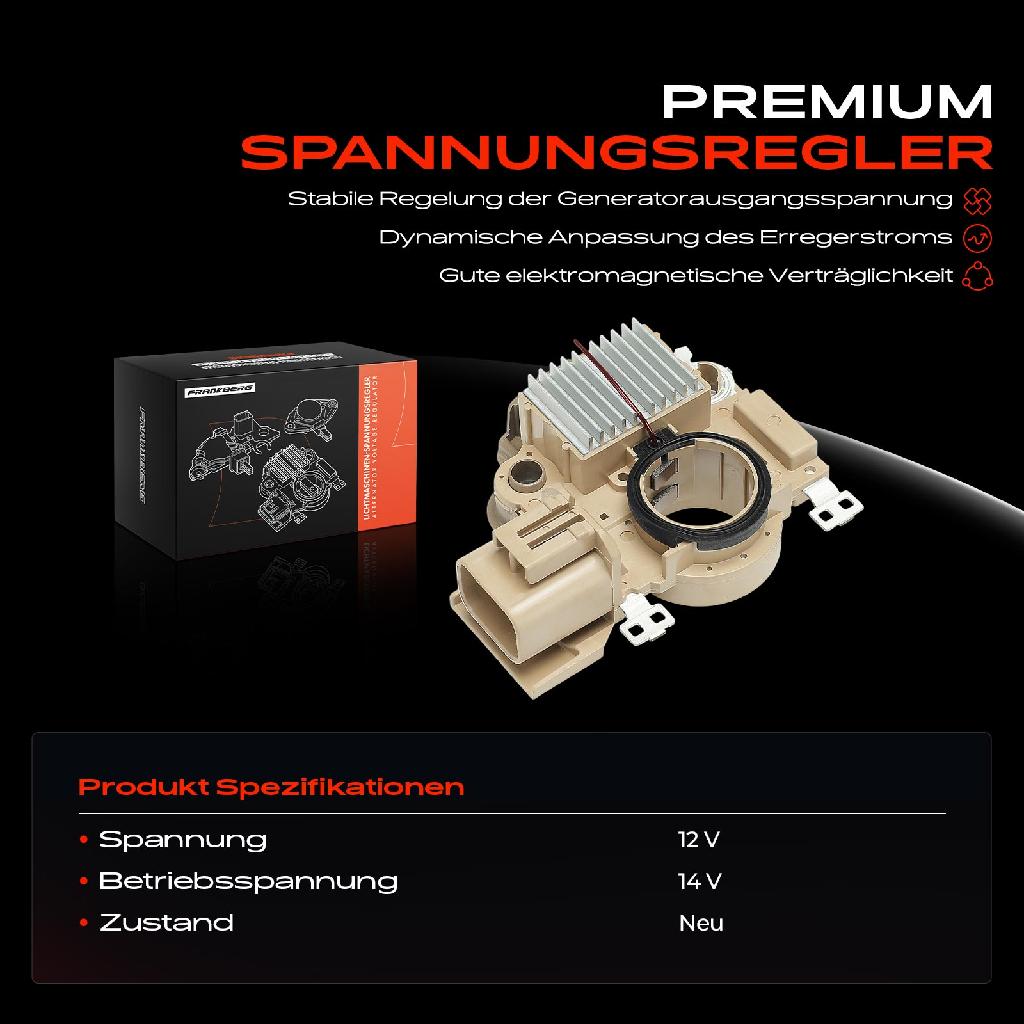 1x Lichtmaschinenregler Generatorregler für Mazda 3 5 323 C V BA RX-8 626 V Demio