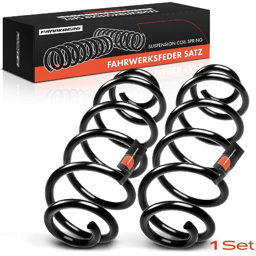 Frankberg 2x Fahrwerksfeder Hinterachse für Audi A4 8K5 B8 A5 8T3 1.8L 2.0L 2.7L 3.0L 3.2L 2007-2017