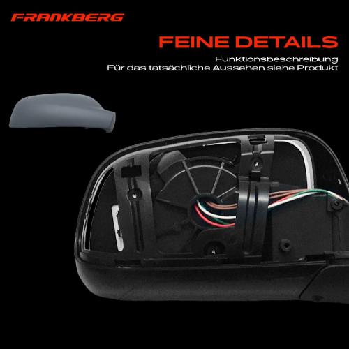 Frankberg 1x Außenspiegel Rechts für Citroën Xsara Break Coupe N1 N2 N0 1997-2005 Bild Frankberg 1x Außenspiegel Rechts für Citroën Xsara Break Coupe N1 N2 N0 1997-2005
