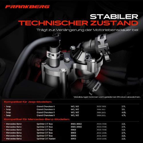 Frankberg 1x Thermostat K hlmittel f r Mercedes-Benz Sprinter 2-T B901 B902 Vito Jeep Bild Frankberg 1x Thermostat K hlmittel f r Mercedes-Benz Sprinter 2-T B901 B902 Vito Jeep