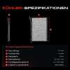 Frankberg 1x Kühler Wasserkühler Motorkühler für Nissan Sunny III Hatchback B13 1990-2000 Bild Frankberg 1x Kühler Wasserkühler Motorkühler für Nissan Sunny III Hatchback B13 1990-2000