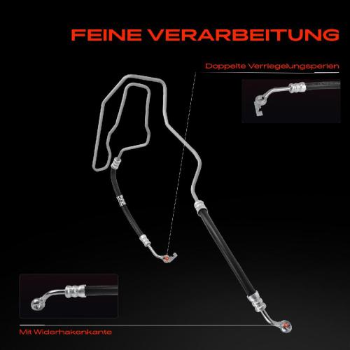 1x Servolenkung Schlauch für VW Golf 4 Bora 1J Audi A3 8L Seat Leon Skoda Octavia I Bild 1x Servolenkung Schlauch für VW Golf 4 Bora 1J Audi A3 8L Seat Leon Skoda Octavia I