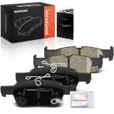 Frankberg 4x Bremsbeläge Hinterachse für Ford Focus IV Stufenheck Turnier Galaxy Kuga II Mondeo V Schrägheck S-Max