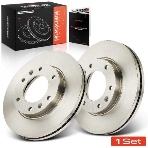 2x Bremsscheiben Vorderachse für Hyundai H-1 Cargo TQ H-1 Travel 2.4L 2.5L Bj ab 2008 Bild 2x Bremsscheiben Vorderachse für Hyundai H-1 Cargo TQ H-1 Travel 2.4L 2.5L Bj ab 2008