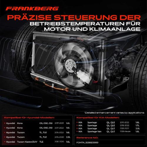 1x Lüftersteuergerät Steuergerät für Hyundai Kona Tucson KIA Sportage Van Bild 1x Lüftersteuergerät Steuergerät für Hyundai Kona Tucson KIA Sportage Van