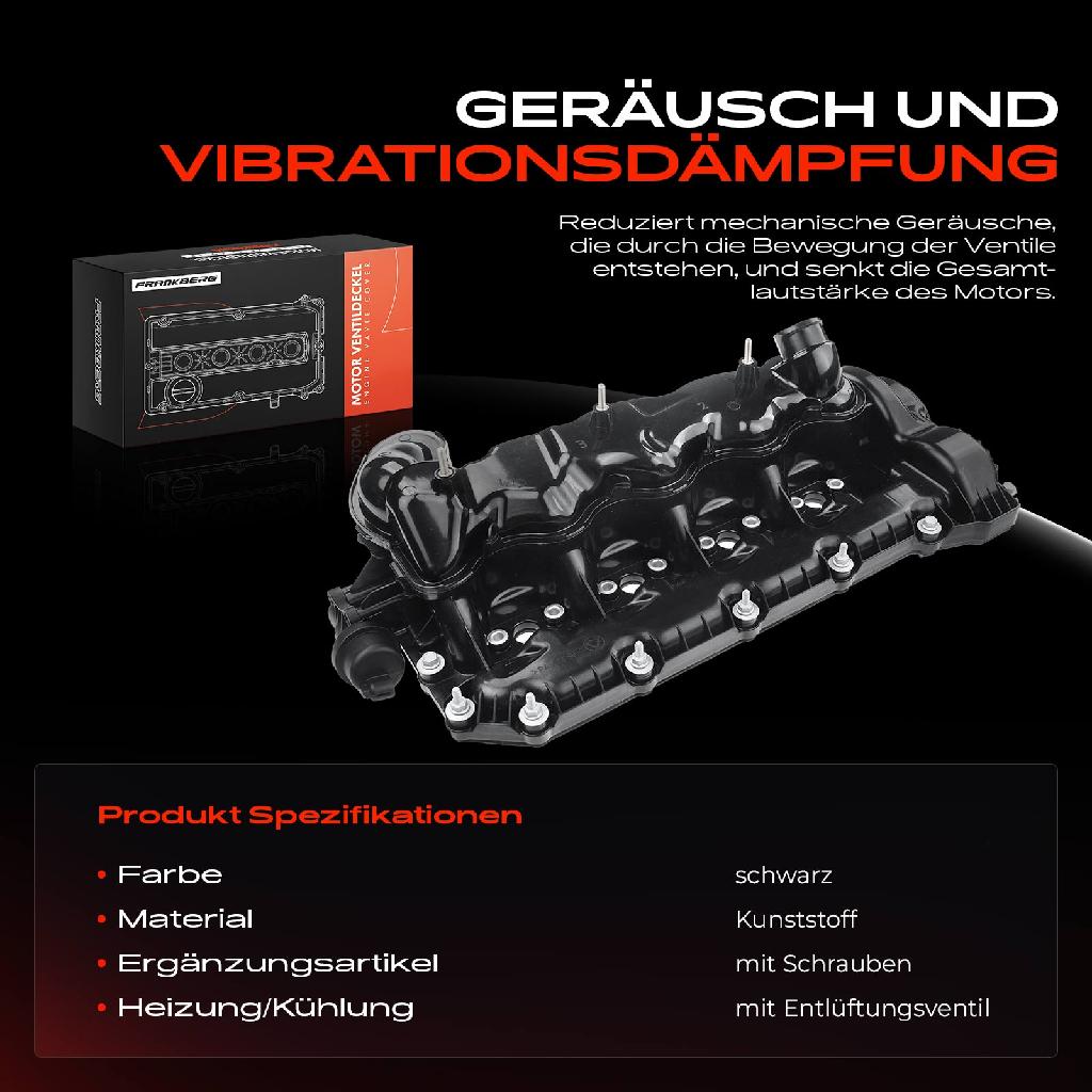 1x Ventildeckel Zylinderkopfhaube für Land Rover Range Rover Sport L320 L322 3.6L