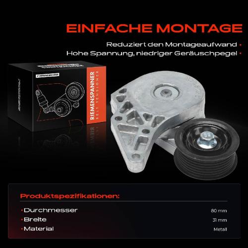 1x Spannrolle Riemenspanner für Nissan Altima Rogue X-Trail T30 2.0L 2.5L Bild 1x Spannrolle Riemenspanner für Nissan Altima Rogue X-Trail T30 2.0L 2.5L