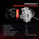 1x Lichtmaschine Generator für Mercedes-Benz W202 W638 B901 B902 B903