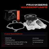 1x Wasserpumpe Kühlwasserpumpe für BMW E87 E90 E91 E92 E93 E83 E70 E71 E60 E61 E63 E64