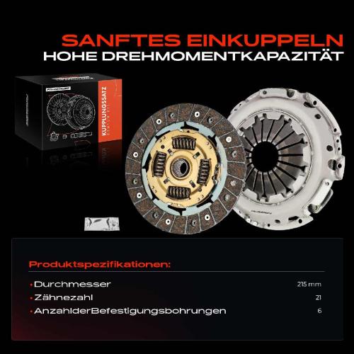 1x Kupplungssatz für Dacia Duster Kasten Renault Clio III Grandtour Grand Scénic II Laguna Megane CC Coupe Bild 1x Kupplungssatz für Dacia Duster Kasten Renault Clio III Grandtour Grand Scénic II Laguna Megane CC Coupe