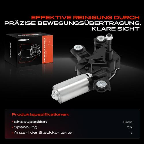 Frankberg 1x Wischermotor Scheibenwischermotor Hinten für VW Golf 6 5K1 Golf Plus 521 5M1 Bild Frankberg 1x Wischermotor Scheibenwischermotor Hinten für VW Golf 6 5K1 Golf Plus 521 5M1