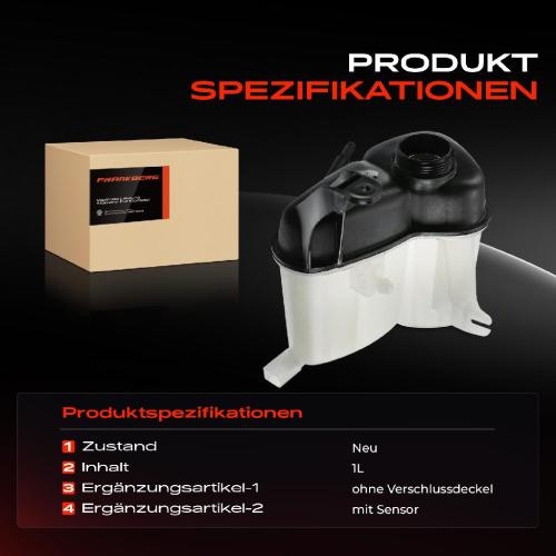 1x Ausgleichsbehälter Kühlmittelbehälter für Mercedes Benz A/B-Klasse W169 W245 Bild 1x Ausgleichsbehälter Kühlmittelbehälter für Mercedes Benz A/B-Klasse W169 W245