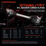 1x Antriebswelle Vorderachse Links für VW Passat Variant 3B2 3B3 3B5 3B6 Audi A4 8D2 Skoda Superb I