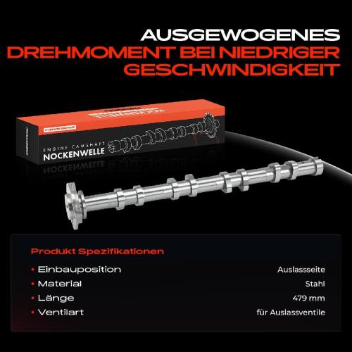 Frankberg 1x Nockenwelle für Citroën Jumper Fiat Ford FA Transit Peugeot Boxer Bild Frankberg 1x Nockenwelle für Citroën Jumper Fiat Ford FA Transit Peugeot Boxer
