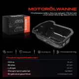 1x Ölwanne Motorölwanne für VW Golf Polo Passat Jetta Seat Cordoba Ibiza II Toledo I 1.6L-2.0L