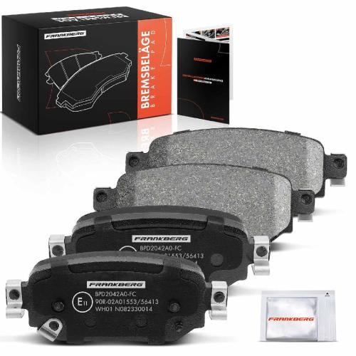 4x Bremsbeläge Hinterachse für Mazda 3 Stufenheck BM BN 1.5L 2.0L 2.2L 1.6L 2013-2019 Bild 4x Bremsbeläge Hinterachse für Mazda 3 Stufenheck BM BN 1.5L 2.0L 2.2L 1.6L 2013-2019