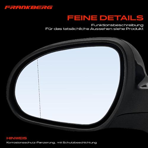 Frankberg 1x Außenspiegel Links für Hyundai i30 i30 Kombi FD 1.4L 1.6L 2.0L 2007-2012 Bild Frankberg 1x Außenspiegel Links für Hyundai i30 i30 Kombi FD 1.4L 1.6L 2.0L 2007-2012