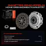 1x Kupplungssatz für BMW 3er E46 3er Cabriolet 3er Compact 3er Coupe 3er Touring 5er E39 5er Touring