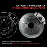1x Bremssattel Hinterachse Rechts für VW Touareg 7L6 7L7 7LA Audi Q7 4LB Q7 Van 2002-2015