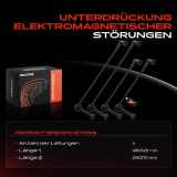 4x Zündleitungssatz Zündkabel für Ford Focus II III Fusion Puma Mondeo Fiesta IV