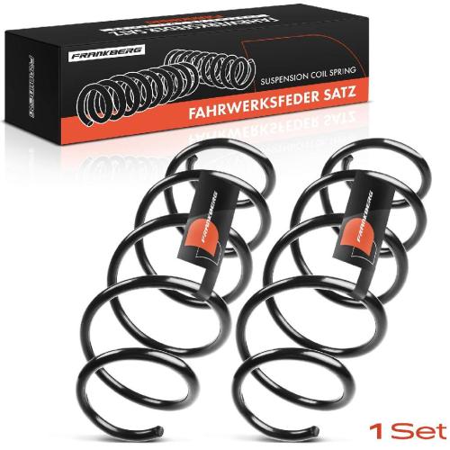 2x Fahrwerksfeder Vorderachse für Ford Fiesta V JD JH Van 2001-2004 Bild 2x Fahrwerksfeder Vorderachse für Ford Fiesta V JD JH Van 2001-2004