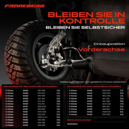 2x Lagerbuchse Vorderachse für Mercedes-Benz G-Klasse W460 W461 W463 G-Klasse Cabrio W460 W463 Bild 2x Lagerbuchse Vorderachse für Mercedes-Benz G-Klasse W460 W461 W463 G-Klasse Cabrio W460 W463