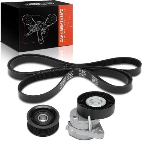 Frankberg 1x Keilrippenriemensatz für Mercedes-Benz W203 W211 S211 A209 C209 Bild Frankberg 1x Keilrippenriemensatz für Mercedes-Benz W203 W211 S211 A209 C209