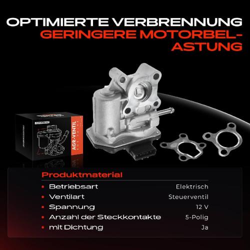 Frankberg 1x AGR-Ventil Abgasrückführungsventil für Toyota Auris Kombi Corolla Stufenheck IQ Urban Cruiser Verso S Yaris Bild Frankberg 1x AGR-Ventil Abgasrückführungsventil für Toyota Auris Kombi Corolla Stufenheck IQ Urban Cruiser Verso S Yaris