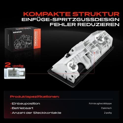 1x Türschloss Fahrzeugheckklappe für Audi A3 8V A4 8K A5 VW Passat Caddy 4 Bild 1x Türschloss Fahrzeugheckklappe für Audi A3 8V A4 8K A5 VW Passat Caddy 4