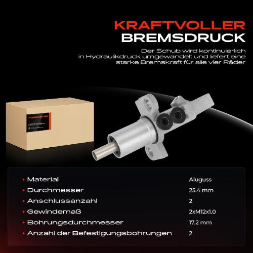 1x Hauptbremszylinder Bremszylinder für Audi A4 8K2 B8 A5 8T3 8TA 2.0L 3.0L Bild 1x Hauptbremszylinder Bremszylinder für Audi A4 8K2 B8 A5 8T3 8TA 2.0L 3.0L