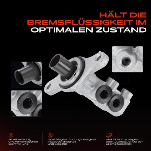 1x Hauptbremszylinder Bremszylinder für Citroën C3 Peugeot 207 208 Opel Crossland X Bild 1x Hauptbremszylinder Bremszylinder für Citroën C3 Peugeot 207 208 Opel Crossland X