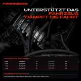 2x Fahrwerksfeder Hinterachse für Jeep Wrangler III JK 2.8L 3.8L 2007-2010