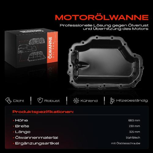 Frankberg 1x Ölwanne Motorölwanne für Mercedes-Benz W205 C205 S205 W212 S212 C207 X253 X204 Bild Frankberg 1x Ölwanne Motorölwanne für Mercedes-Benz W205 C205 S205 W212 S212 C207 X253 X204