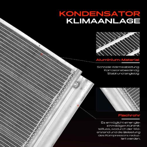 Frankberg 1x Kondensator Klimaanlage für Opel Corsa E X15 1.2L-1.6L Bj ab 2014 Bild Frankberg 1x Kondensator Klimaanlage für Opel Corsa E X15 1.2L-1.6L Bj ab 2014