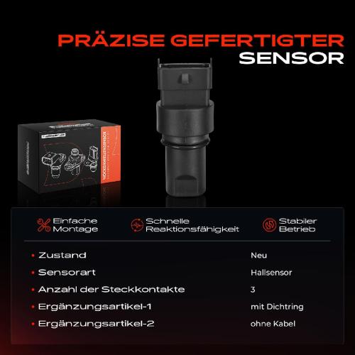 1x Nockenwellenposition Sensor für Hyundai H-1 H-1/Starex A1 H100 H350 KIA K2500 Sorento I Bild 1x Nockenwellenposition Sensor für Hyundai H-1 H-1/Starex A1 H100 H350 KIA K2500 Sorento I