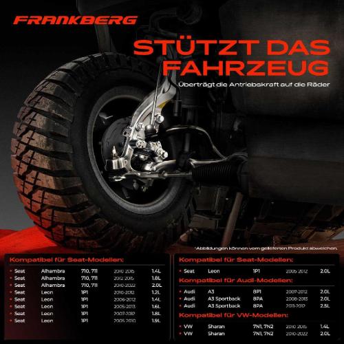 1x Achsschenkel Radaufhängung Vorderachse Links für VW Passat Sharan CC Audi A3 Seat Leon Alhambra Bild 1x Achsschenkel Radaufhängung Vorderachse Links für VW Passat Sharan CC Audi A3 Seat Leon Alhambra