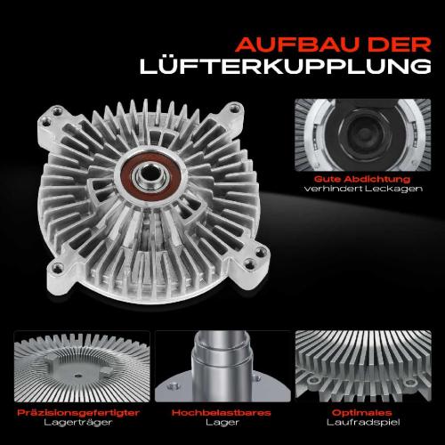 1x Lüfterkupplung Kühlerlüfte für Mercedes-Benz 124 Stufenheck E-Klasse W124 S-Klasse W140 Bild 1x Lüfterkupplung Kühlerlüfte für Mercedes-Benz 124 Stufenheck E-Klasse W124 S-Klasse W140
